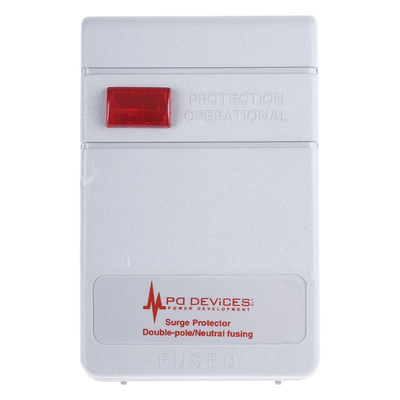 RS PRO Surge Suppressor Unit 230 V ac Maximum Voltage Rating 13.5kA Maximum Surge Current Mains Protector