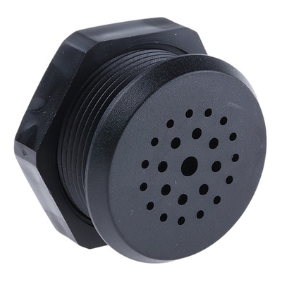 Sonitron 98dB Panel Mount Continuous Internal Piezo Buzzer, 36.5 x 26mm, 0.7V dc Min, 15V dc Max