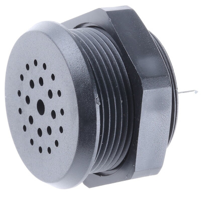 Sonitron 86dB Panel Mount Multifunction Internal Piezo Buzzer, 36.5 x 26mm, 5V dc Min, 35V dc Max