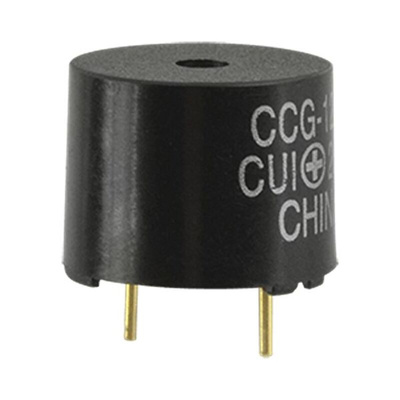 CUI Devices 85dB Through Hole External Magnetic Buzzer, 4V Min, 8V Max