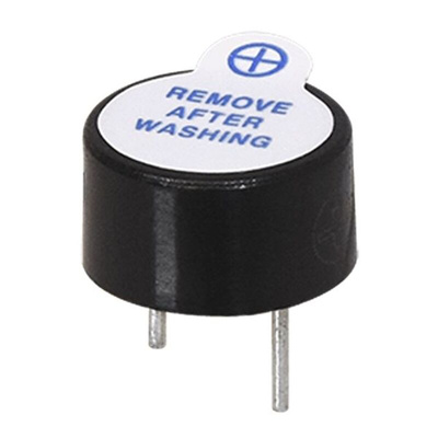 CUI Devices 80dB Through Hole Internal Magnetic Buzzer, 2V dc Min, 5V dc Max