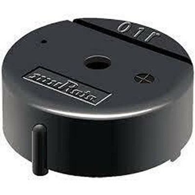 Murata 90dB Through Hole Sounder Internal Buzzer, 24.3 x 9.7mm, 3V dc Min, 15V dc Max