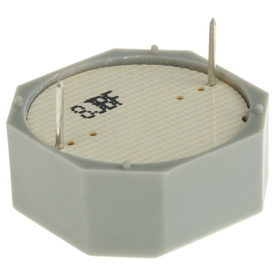 Sonitron 90dB Through Hole Multifunction Internal Buzzer, 17.5 x 17.5 x 8.5mm, 1.5V dc Min, 15V dc Max