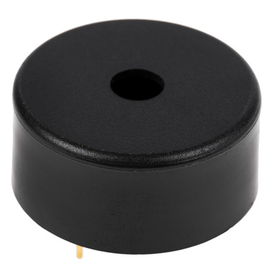 RS PRO 93dB Through Hole Continuous External Piezo Buzzer, 30 (Dia.) x 13.5mm, 30V ac Max