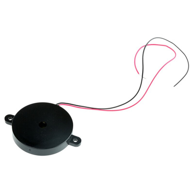 RS PRO 92dB Panel Mount Continuous External Piezo Buzzer, 40 x 29.5 x 5.2mm, 30V ac Max