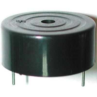 Kingstate 85dB Through Hole Continuous Internal Buzzer, 23.3 (Dia.) x 10.2mm, 8V dc Min, 18V dc Max