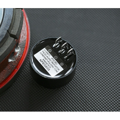 RS PRO 88dB Panel Mount Continuous, Fast Pulse Internal Piezo Buzzer, 42.5 x 33mm, 6V dc Min, 28V dc Max