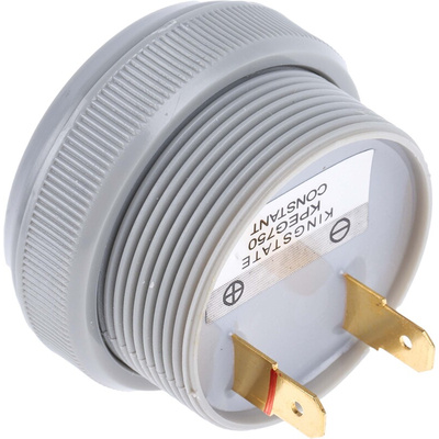 RS PRO 85dB Panel Mount Continuous Internal Buzzer, 36.5 (Dia.) x 23.5mm, 4V dc Min, 28V dc Max