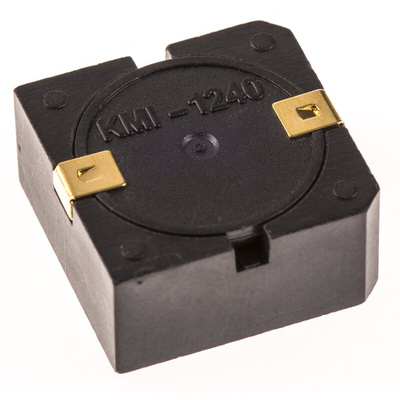 RS PRO 83dB SMD Continuous Internal Buzzer, 16.9 x 16.9 x 7.8mm, 3V dc Min, 20V dc Max