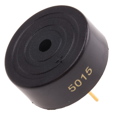 RS PRO 75dB Through Hole Continuous Internal Piezo Buzzer, 23.3 x 10.2mm, 3V dc Min, 20V dc Max