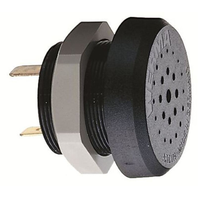 Werma 85dB Panel Mount Continuous Internal Piezo Buzzer, 42.5 x 29.8mm, 230V ac Max