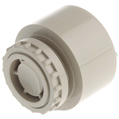 Werma 90dB Panel Mount Continuous, Slow Pulse Internal Piezo Buzzer, 43 x 40mm, 24V ac/dc Max