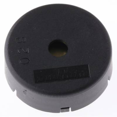 Murata 75dB Through Hole Sounder External Piezo Buzzer, 22 x 8.2mm, 30V ac Max