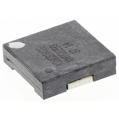 RS PRO 81dB SMD Square Wave External Piezo Buzzer, 12 x 12 x 3mm, 25V ac Max