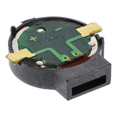 RS PRO 90dB SMD External Magnetic Buzzer Component, 10.5 x 10.4 x 2.5mm, 2.4V Min, 4.5V Max