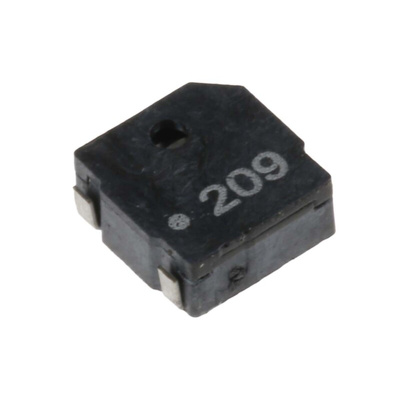 RS PRO 75dB SMD External Magnetic Buzzer Component, 5 x 5 x 1.9mm, 2V Min, 4V Max
