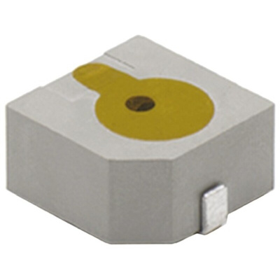 Kingstate 94dB SMD Continuous Internal Magnetic Buzzer Component, 12.8 x 12.8 x 6.5mm, 8V Min, 15V Max