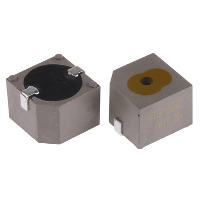 RS PRO 94dB SMD Continuous Internal Magnetic Buzzer Component, 12.8 x 12.8 x 10mm, 4V Min, 7V Max