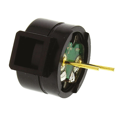 RS PRO 80dB PCB Mount Continuous External Magnetic Buzzer Component, 12 (Dia.) x 7.5mm, 1V ac Min, 2V ac Max