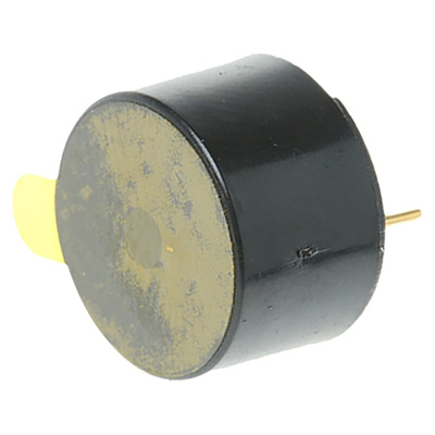 RS PRO 94dB PCB Mount Continuous Internal Magnetic Buzzer Component, 12 x 9.5mm, 3V dc Min, 6V dc Max