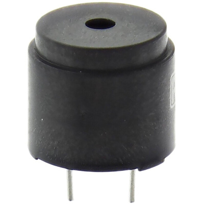 RS PRO 85dB Through Hole Continuous Internal Magnetic Buzzer Component, 16 x 14mm, 8V dc Min, 15V dc Max
