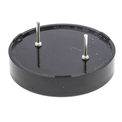 RS PRO 90dB Through Hole Continuous External Piezo Buzzer, 30 x 7.5mm, 1V ac Min, 30V ac Max