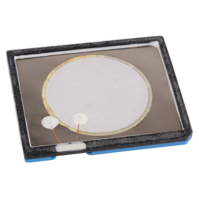 Sonitron Piezoelectric Miniature Speaker, 93dB, 300 Hz → 20 kHz, 960nF, 61.2 x 53 x 4.5mm