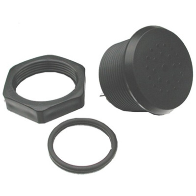 Sonitron 71dB Panel Mount Continuous External Buzzer, 36.5 (Dia.) x 26mm, 0.7V dc Min, 15V dc Max