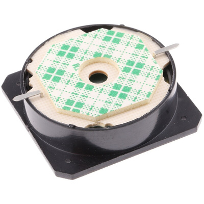 Sonitron Piezoelectric Miniature Speaker, 80dB, 500 → 8000 Hz, 66nF, 32.4 (Dia.) x 9.7mm