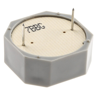 Sonitron 87dB SMD Continuous Internal Buzzer, 21 x 21 x 9.5mm, 2V dc Min, 6V dc Max