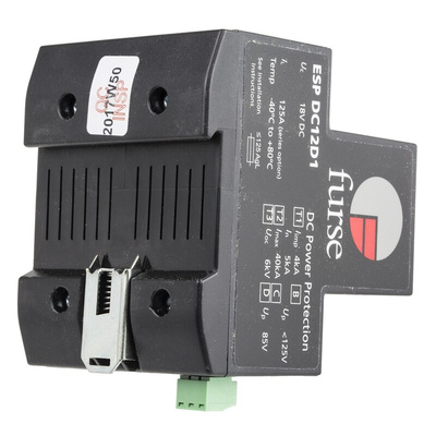 WJ Furse, ESP-DCD1 Surge Protection Device 28 V dc Maximum Voltage Rating Mains Protector