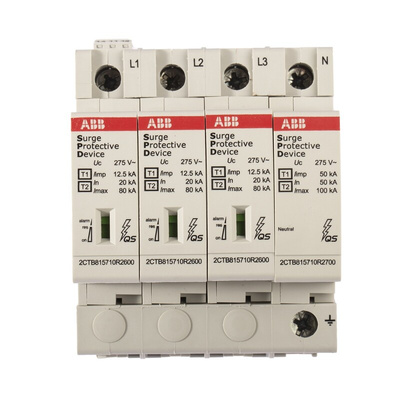 ABB, OVR Surge Protection Device 275 V Maximum Voltage Rating 80kA Maximum Surge Current Surge Protection Device