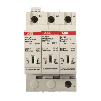 ABB, OVR Surge Protection Device 275 V Maximum Voltage Rating 40kA Maximum Surge Current Surge Protection Device