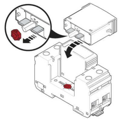Phoenix Contact, VAL-MS 230/1+1 Surge Suppressor Unit 275 V ac Maximum Voltage Rating 40kA Maximum Surge Current Surge