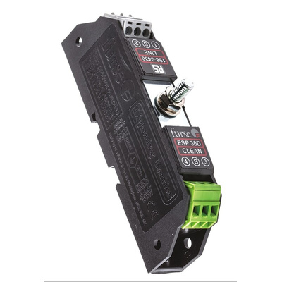 WJ Furse, ESP D/TN Surge Suppressor Unit 37.1 V Maximum Voltage Rating 5kA Maximum Surge Current Twisted Pair Surge