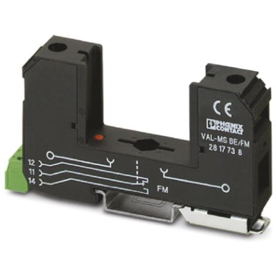 Phoenix Contact, VAL-MS BE/FM Surge Suppressor Unit 250 V ac Maximum Voltage Rating Surge Arrester