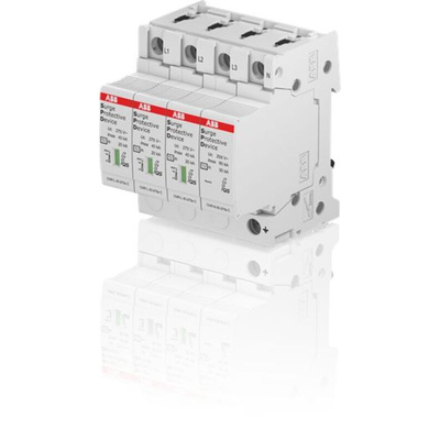 ABB, OVR Surge Protection Device 400 V ac Maximum Voltage Rating 40kA Maximum Surge Current