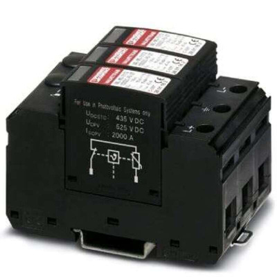 Phoenix Contact, VAL-MS-T1/T2 1000DCPV/2+V Surge Arrester Surge Arrester