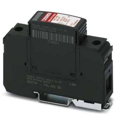 Phoenix Contact, VAL-MS 230 Surge Arrester 230 V ac Maximum Voltage Rating Surge Arrester
