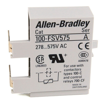 Rockwell Automation, 100 Surge Suppressor Unit 480 V ac Maximum Voltage Rating Surge Suppressor