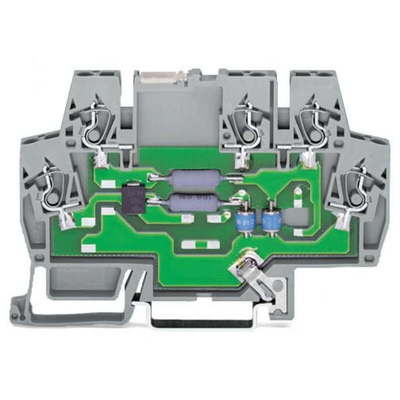 Wago, 792 Surge Suppressor Unit 60 V Maximum Voltage Rating 1.7A Maximum Surge Current Over Voltage Protector