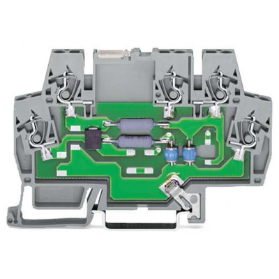Wago, 792 Surge Suppressor Unit 60 V Maximum Voltage Rating 0.1A Maximum Surge Current Over Voltage Protector