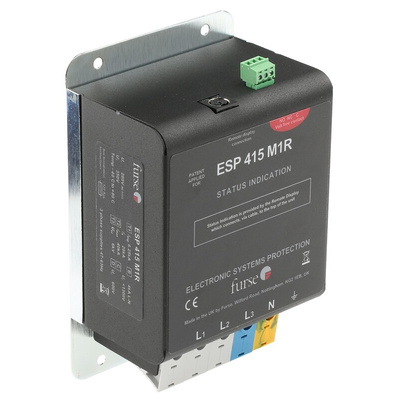 WJ Furse, ESP M1 Surge Suppressor Unit 280 V Maximum Voltage Rating 6.25kA Maximum Surge Current Mains Surge Protector