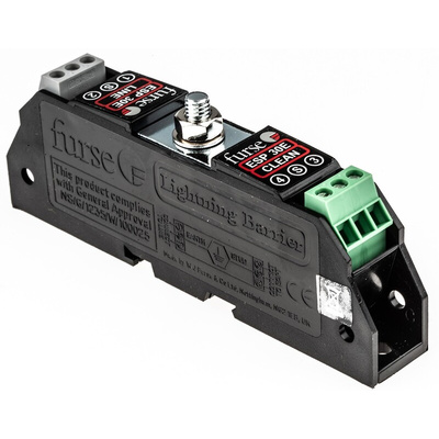 WJ Furse, ESP E Surge Suppressor Unit 36.7 V Maximum Voltage Rating 5kA Maximum Surge Current Twisted Pair Surge