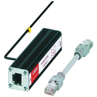 Phoenix Contact, D-LAN-CAT.5E Surge Suppressor Unit 7 V dc Maximum Voltage Rating 2.5kA Maximum Surge Current