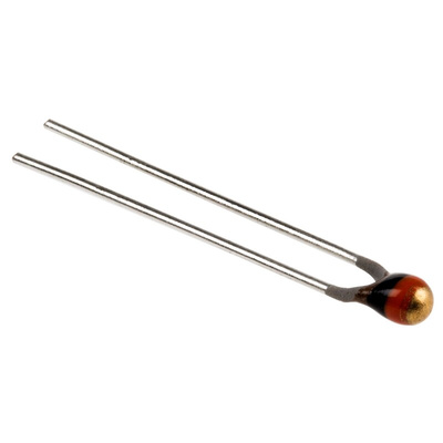 BC Components Thermistor, 10kΩ Resistance, NTC Type, 24 x 3mm