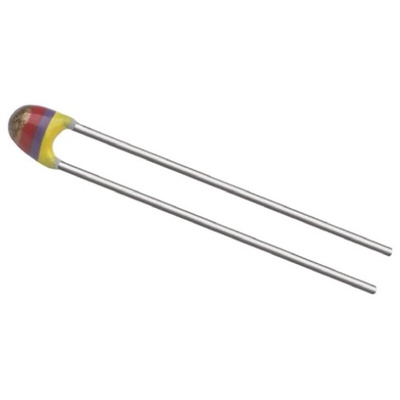 Vishay Thermistor, 1kΩ Resistance, NTC Type, 3.3 x 3 x 9mm