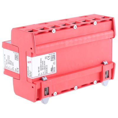Dehn, DV Modular Surge Protector 255 V ac Maximum Voltage Rating 100kA Maximum Surge Current Lightning Arrester