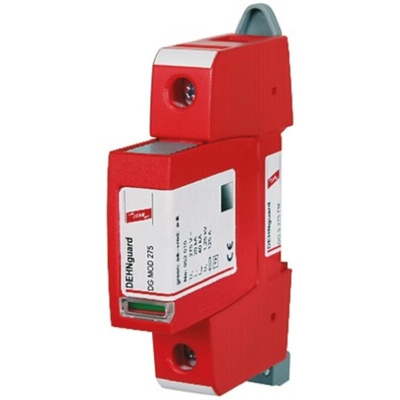 Dehn, DG Modular Surge Protector 275 V ac, 350 V dc Maximum Voltage Rating 40kA Maximum Surge Current Type 2 Arrester