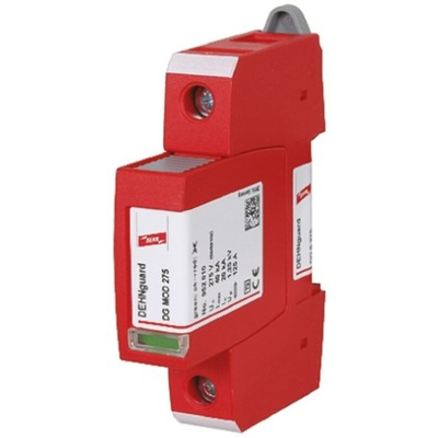 Dehn, DG Modular Surge Protector 275 V ac, 350 V dc Maximum Voltage Rating 40kA Maximum Surge Current Type 2 Arrester